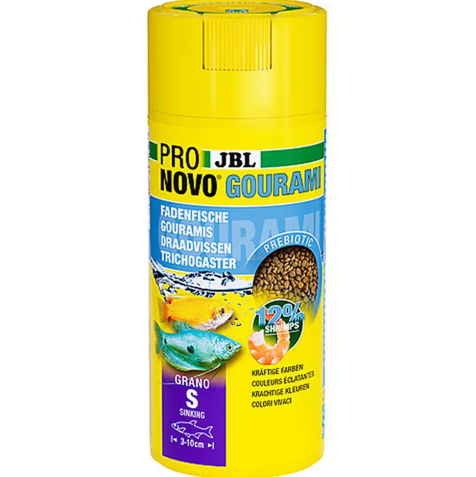 JBL - Aliment en Granulés Pronovo GOURAMI GRANO pour Poissons Tropicaux - 250ml