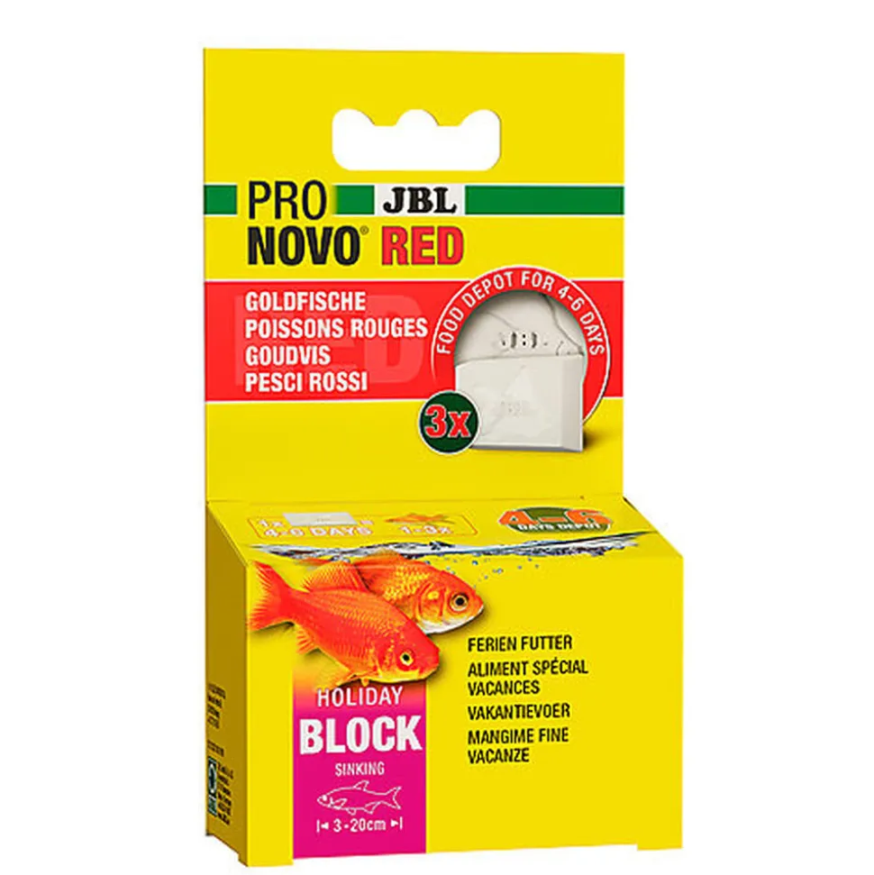 JBL - Blocs Pronovo RED HOLIDAY pour Poissons Rouges - x3