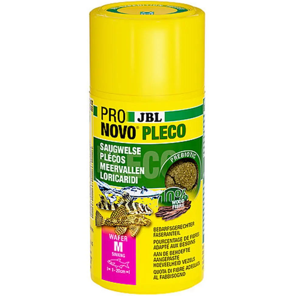 JBL - Comprimés Alimentaires Pronovo PLECO WAFER M pour Plécos - 100ml