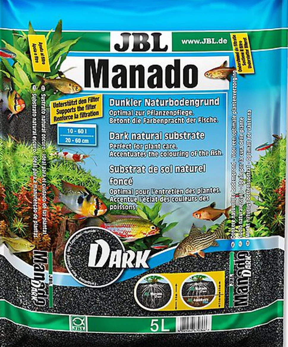 JBL - Substrat Sol Naturel Manado pour Aquarium - 10L