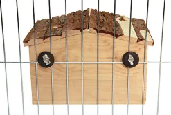 Kerbl - Abri Pour Rongeur Nature Fixation Grille - 31x225x20cm