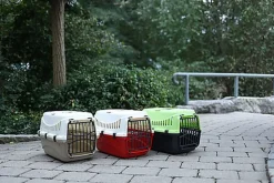 Kerbl - Box de transport Expedion crème/taupe pour Chats - 48X32X32cm