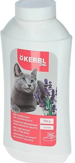 Kerbl - Concentré déodorant litière lavande pour chats - 700g