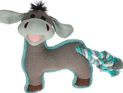 Kerbl - Jouet Âne Ferdi coton/polyester pour chiens - 28cm