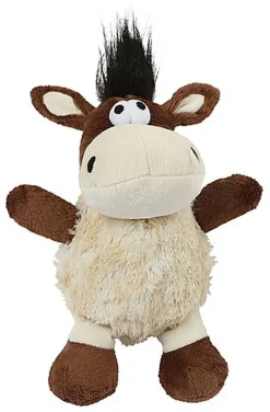 Kerbl - Jouet Âne Shaggy acrylique pour chiens - 24cm, 3pcs