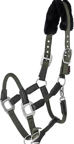 Kerbl - Licol Réglable Cordano olive