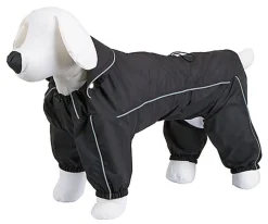 Kerbl - Manteau de pluie Manchester noir pour chiens