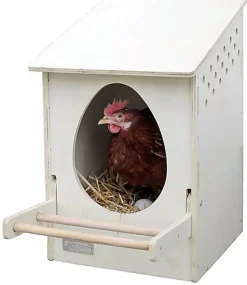 Kerbl - Pondoir en Bois pour Poules Pondeuses - 51x34x53cm