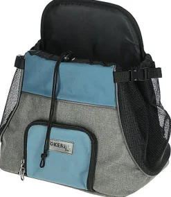 Kerbl - Sac Transport Avant Vacation gris/bleu - 31 x 24 x 38 cm