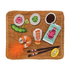 KONG - Jouet 5 en 1 Pull-A-Partz Sushi pour Chats