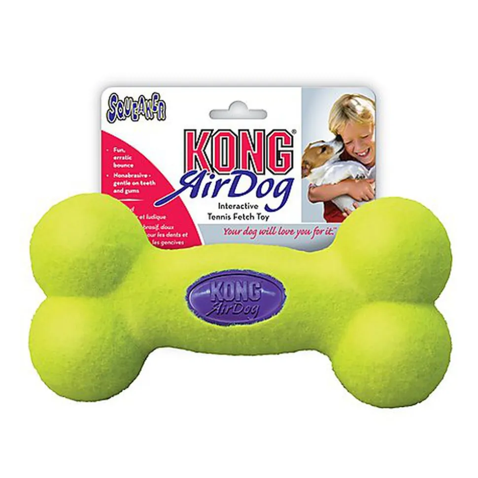 KONG - Jouet AirDog Squeak Bone pour Chien
