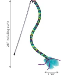 KONG - Jouet  Baguette Teaser Curlz pour Chats