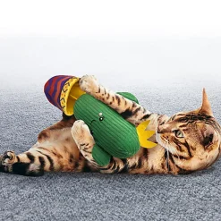KONG - Jouet Cactus Wrangler Catnip pour Chats