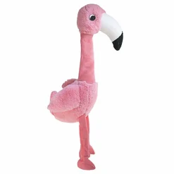 KONG - Jouet Flamant Rose en Peluche Shakers Honkers Flamingo pour Chien - S