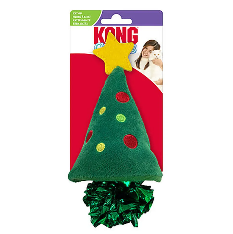 KONG - JOUET HOLIDAY CRACKLES CHRISTMAS TREE