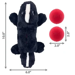 KONG - Jouet Peluche Moufette Cozie Pocketz pour Chiens - S