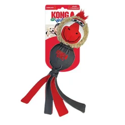 KONG - Jouet Peluche  Wubba Zoo Mandrill pour Chiens