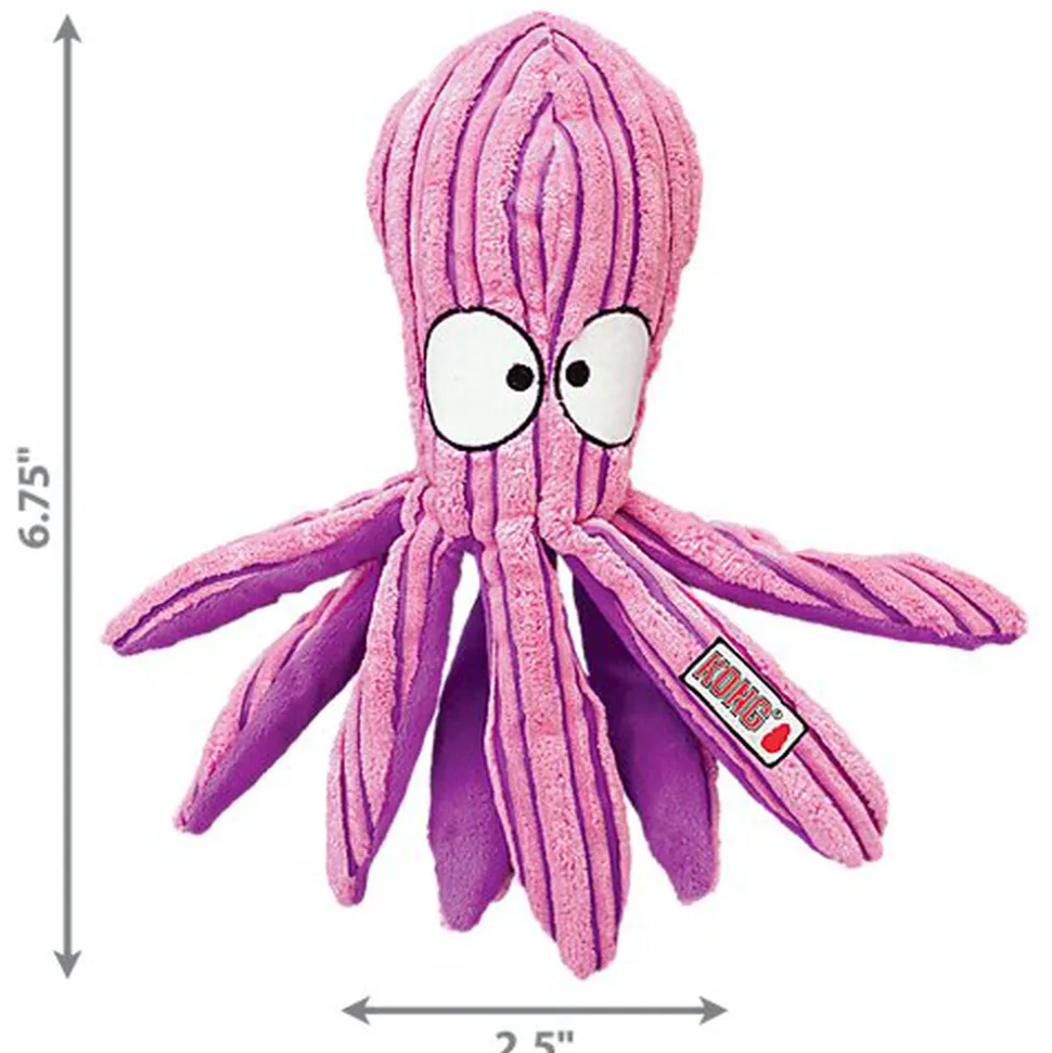 KONG - Jouet Pieuvre Cuteseas Octopus pour Chiens