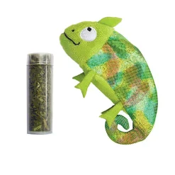 KONG - Jouet Refillables Caméléon pour Chats - 11cm