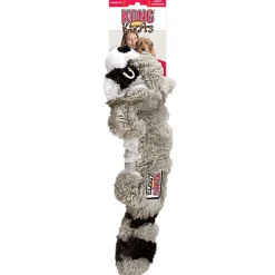 KONG - Jouet Scrunch Knots Raccoon pour Chiens