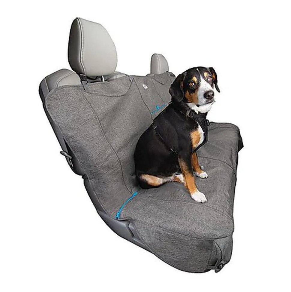 Kurgo - Housse de Banquette "No Slip Grip" pour Chiens - Gris