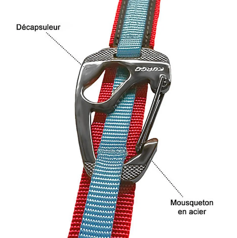 Kurgo - Laisse Main Libre "Quantum" pour Chiens