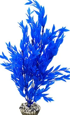 Labeo - Buisson plante bleu - Plante Artificielle Aquarium