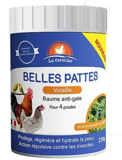 Le Fermier - Baume Belles Pattes pour Basse cour - 250g