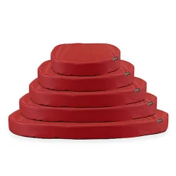 Leeby - Coussin Corbeille Imperméable Rouge