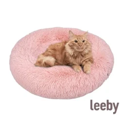 Leeby - Donut Extra Doux pour Chats - Rose