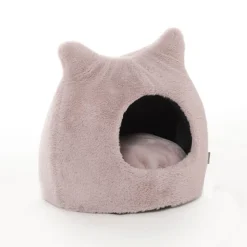 Leeby - Igloo Extra Doux pour Chats - Rose