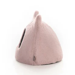 Leeby - Igloo Extra Doux pour Chats - Rose