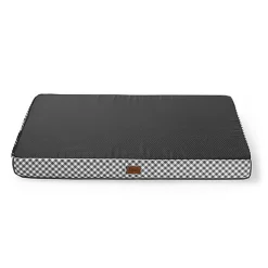 Leeby - Matelas premium Vichy pour Chien