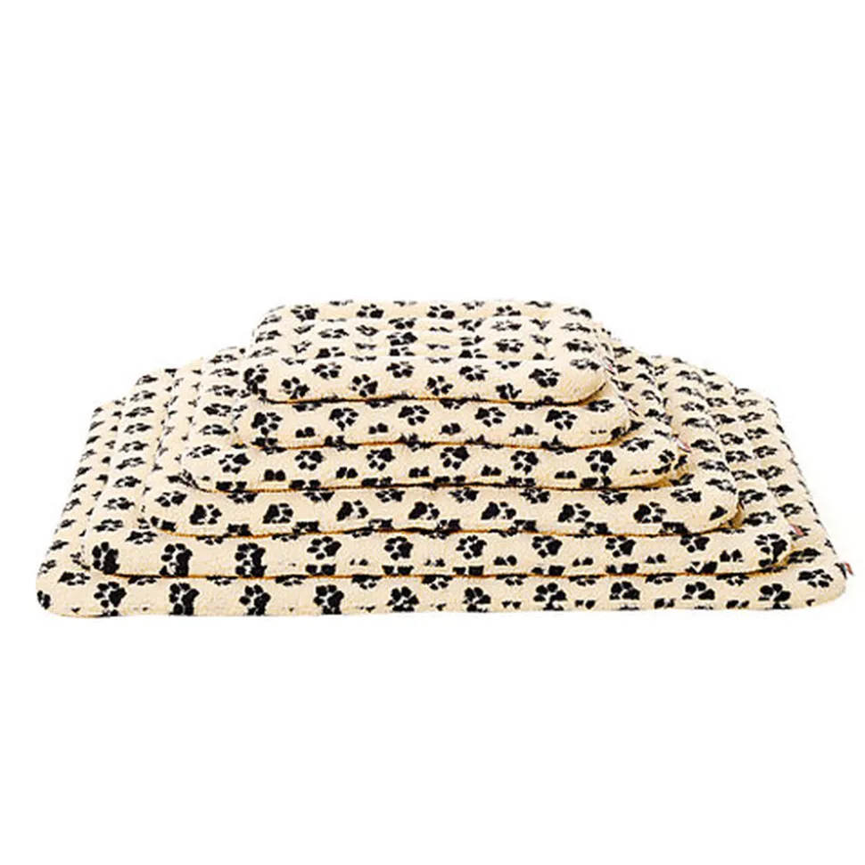 Leeby - Tapis Imprimé Pattes pour Chiens