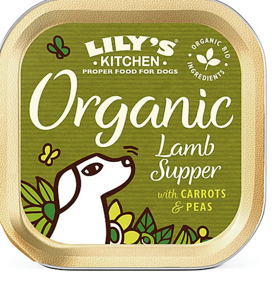 Lily's Kitchen - Barquette Recette Bio à l'Agneau pour Chiens - 150g