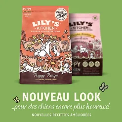 Lily's Kitchen - Croquettes Poulet et Saumon Sans Céréales pour Chiot
