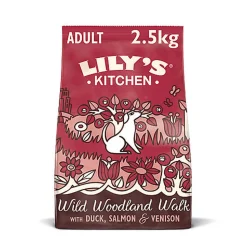 Lily's Kitchen - Croquettes Canard Saumon et Chevreuil Sans Céréales pour Chien