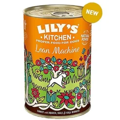 Lily's Kitchen - Pâtée Lean Machine à la Dinde et à la Courge pour Chien - 400g
