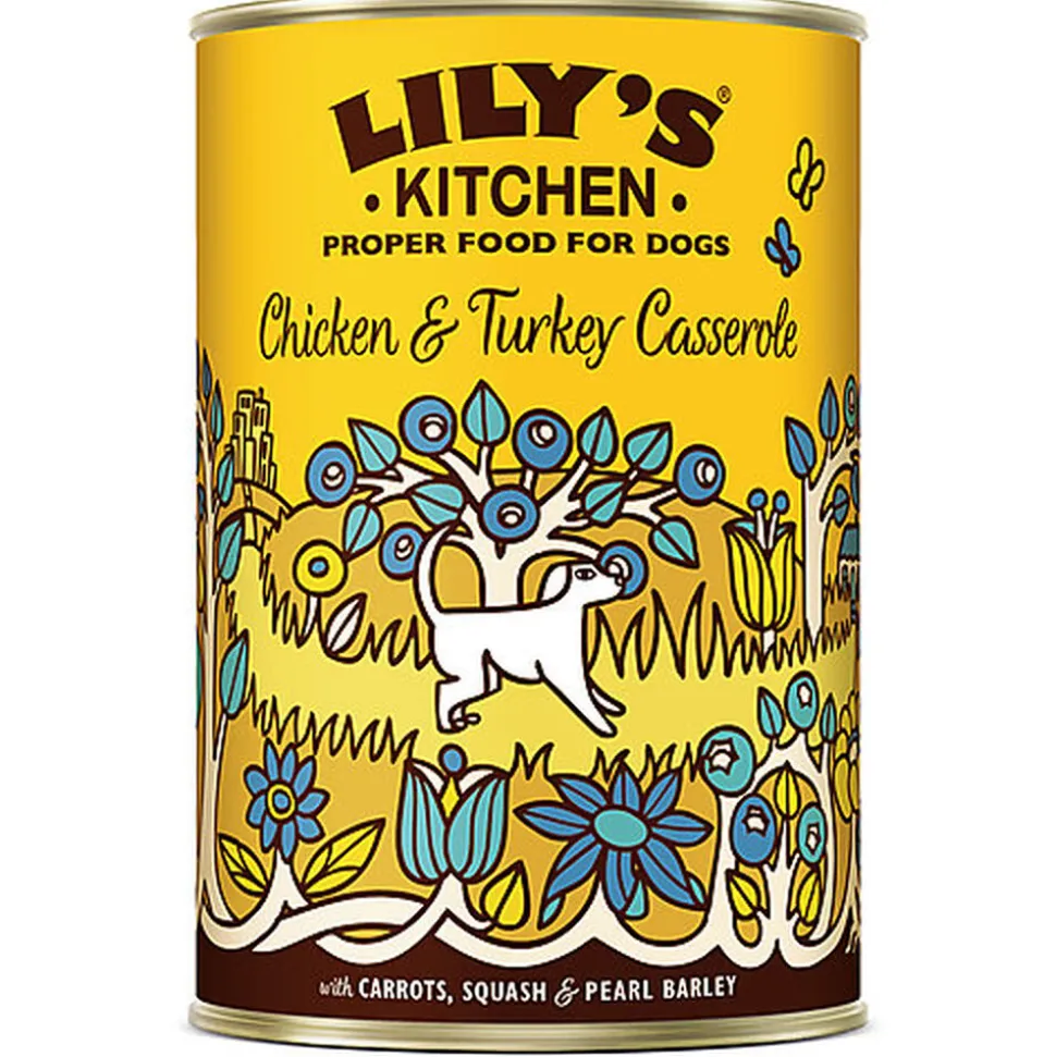 Lily's Kitchen - Recette Cocotte au Poulet et à la Dinde pour Chiens - 400g
