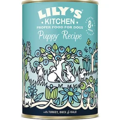 Lily's Kitchen - Recette Puppy Dinde Canard Chou pour Chiot - 400g
