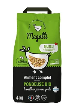 Magalli - Aliment Complet Pondeuse Bio pour Basse-cour