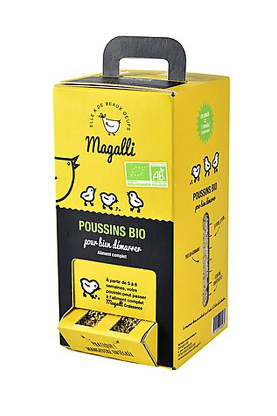 Magalli - Aliment Complet BIO pour Poussin - 1,5Kg