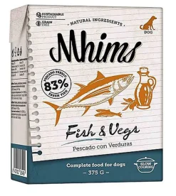 Mhims - Aliment Fish & Vegs au Poisson pour Chien - 375g