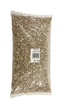 Mélange Écailles d'Huîtres et de Mer pour Oiseaux - 5Kg