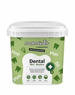 Moments - Friandises Sticks Dental Mini-Medium pour Chien - 500g
