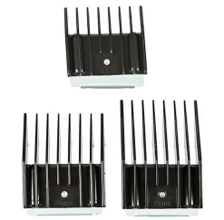 Moser - Lot de Peignes en Métal à Clipser pour Tondeuse Max - x3