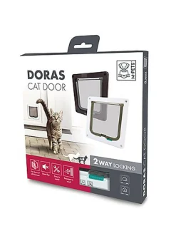 M-Pets - Chatière Doras 2 voies - 19,7 x 19cm