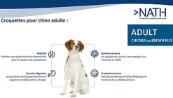 Nath - Croquettes Maxi Adult au Poulet Pour Chien