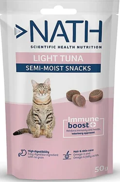 Nath - Friandises Light Tuna Immune boost+ au Thon pour Chats - 50g
