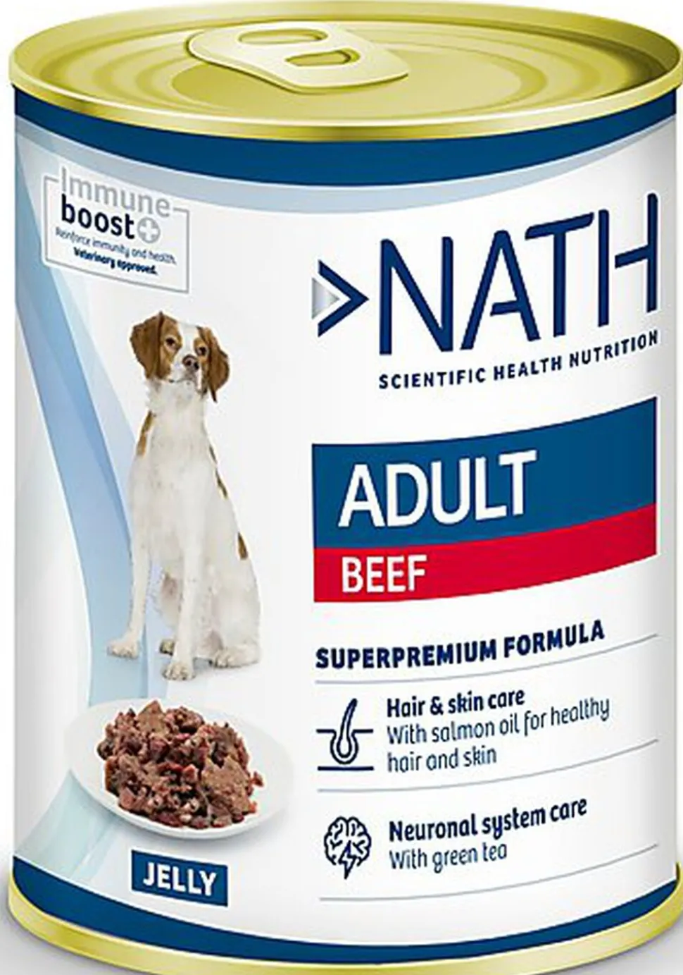 Nath - Patée au Bœuf pour Chiens - 400g